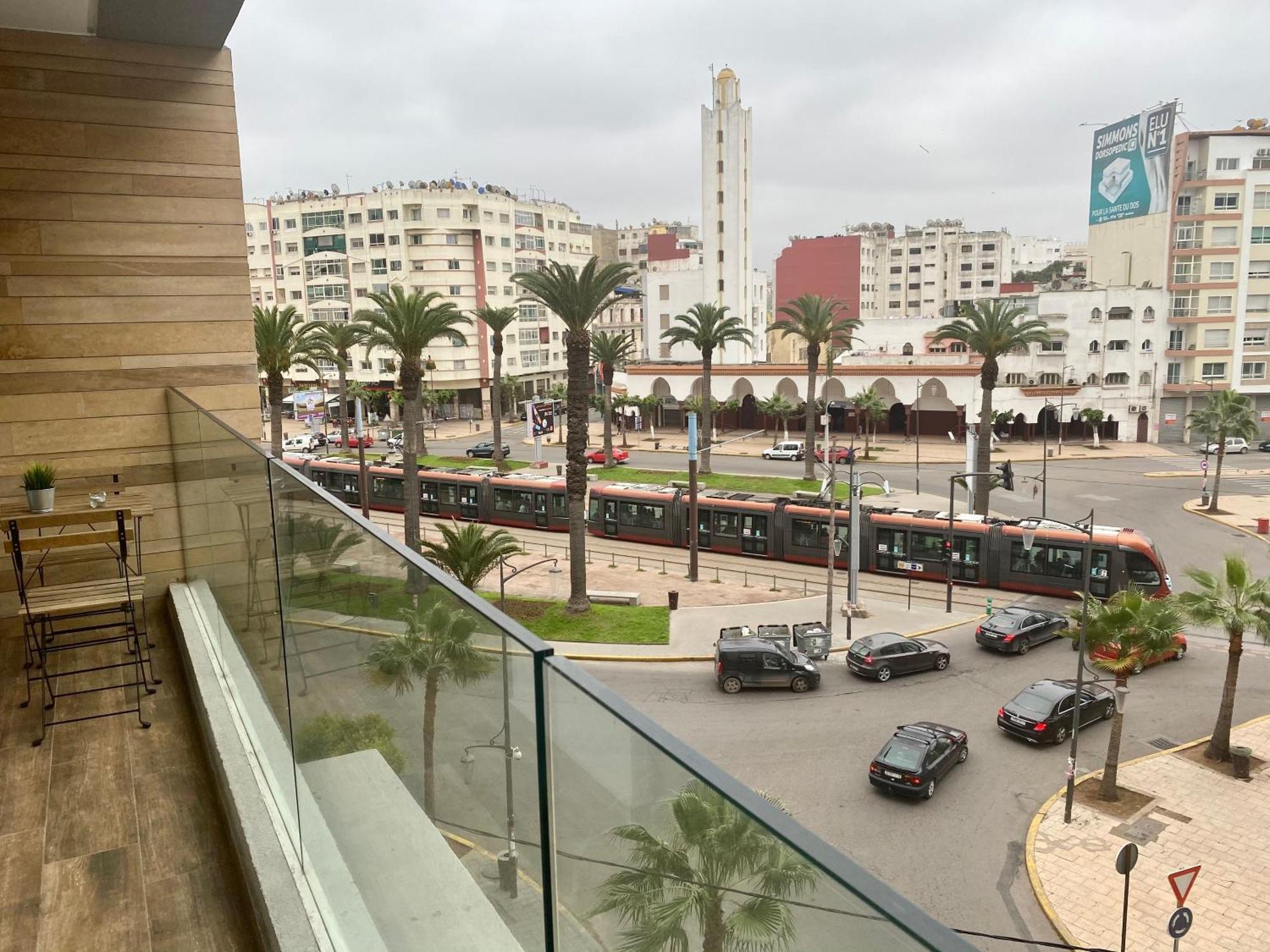 Luxueux Appartement Avec Vue Panoramique, Proche De La Gare Welcome Stay Καζαμπλάνκα Εξωτερικό φωτογραφία